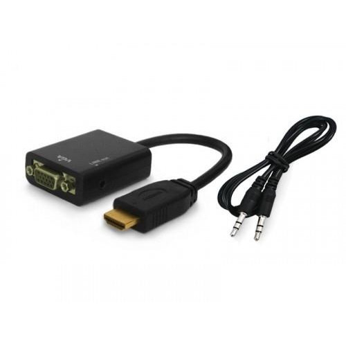 Adapter HDMI (M) - VGA (F) z audio, CL-23-7868109