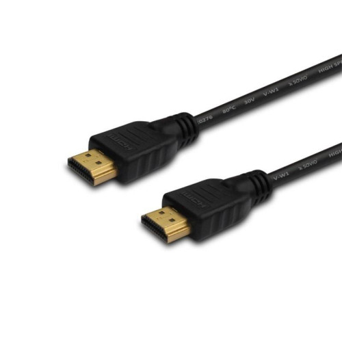 Kabel HDMI v. 1.4, złoty 3D, 4Kx2K, 1,5m, wielopak 10szt., CL-01-7868142
