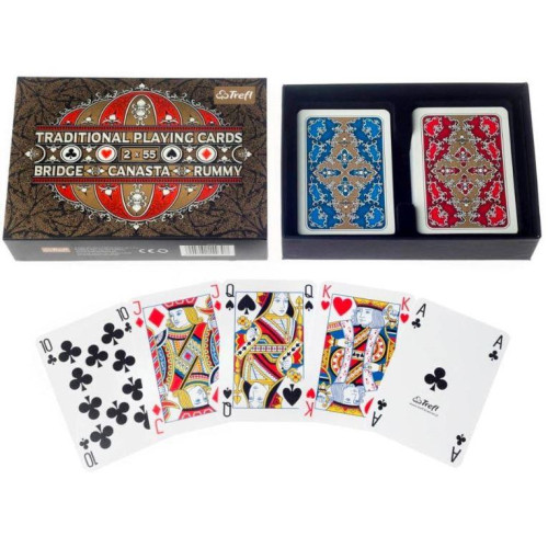 Karty Traditional Playing Cards 2x55 listków-7868202