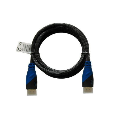 Kabel HDMI (M) 2m, oplot nylonowy, złote końcówki, v1.4 high speed, ethernet/3D, CL-48-7868368