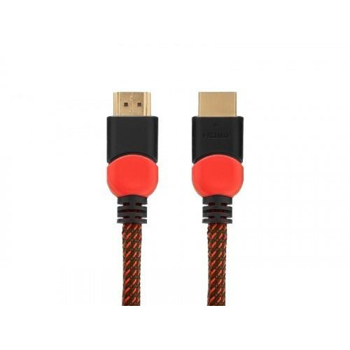 Kabel HDMI 2.0 dedykowany do PC czerwono-czarny 3 m, GCL-04-7868415