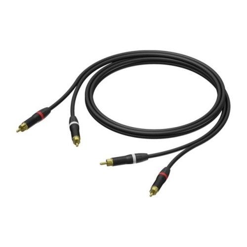 Kabel 2x Męski RCA/Cinch - 2x Męski RCA/Cinch Ultraflex 1,5m - PRA800/1.5 -7870092