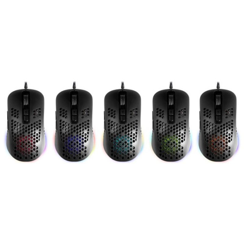 Mysz gamingowa przewodowa SHEPARD GM-620L 12800 dpi 7P RGB-7875779