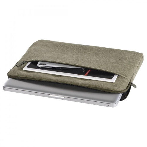 Etui do laptopa Cali 13.3-14.1 cali Oliwkowe-7876734