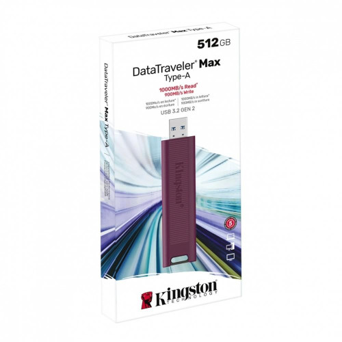 Pendrive Data Traveler MAX A 512GB USB-A 3.2 Gen2-7877287