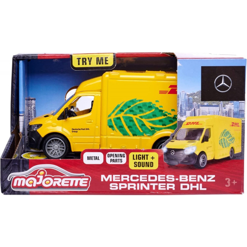 Pojazd Majorette G.S. Mercedes-Benz DHL 12 cm