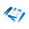 Zestaw narzędzi do budowy sieci LAN z testerem RJ45 RJ11 -788076
