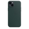 Etui skórzane z MagSafe do iPhone 14 Plus - leśna zieleń-7887519