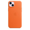 Etui skórzane z MagSafe do iPhone 14 Plus - pomarańczowe-7887536