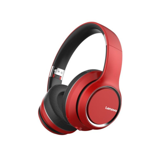 Słuchawki nauszne bluetooth HD200 Czerwone-7880655
