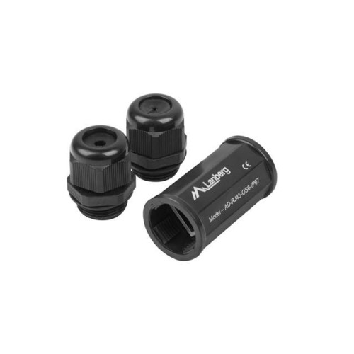 Adapter złączka sieciowa RJ45 - RJ45 kat.6 ekranowany wodoodporny IP67-7812960