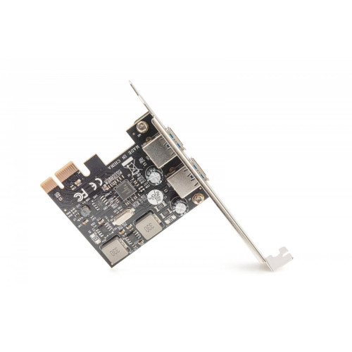 Kontroler USB 3.0 PCIe, 2x USB 3.0, Low Profile, Chipset UPD720202-7881437