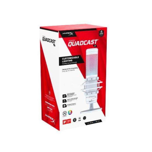 Mikrofon QuadCast S White-7884041