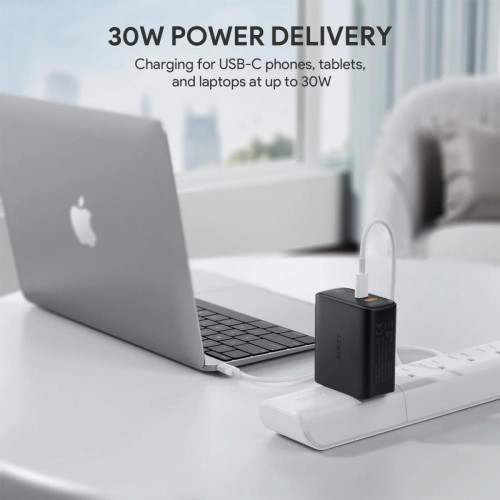 PA-D2 ładowarka sieciowa 2xUSB C PD Power Delivery 3.0 36W 6A Dynamic Detect-7884512