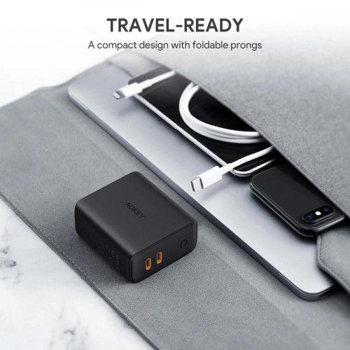 PA-D2 ładowarka sieciowa 2xUSB C PD Power Delivery 3.0 36W 6A Dynamic Detect-7884513