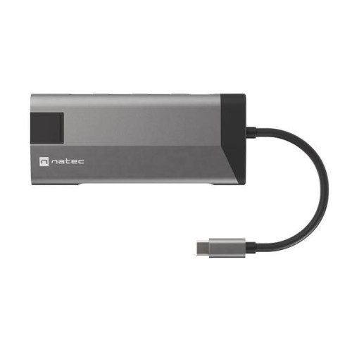 Stacja dokująca Multiport Fowler Plus USB-C PD, 3x USB 3.0, HDMI 4K, RJ45, SD, micro SD -7885093