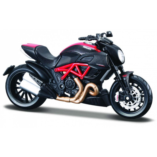 Model metalowy Ducati Diavel Carbon z podstawką 1/18-7885903