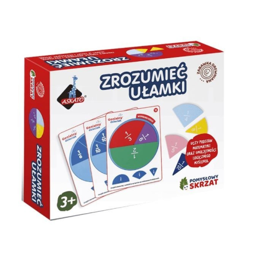 Zestaw edukacyjny Pomysłowy Skrzat - Zrozumieć ułamki