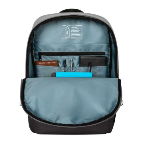 Plecak 16 cali Sagano EcoSmart Commuter czarno-zielony-7888384