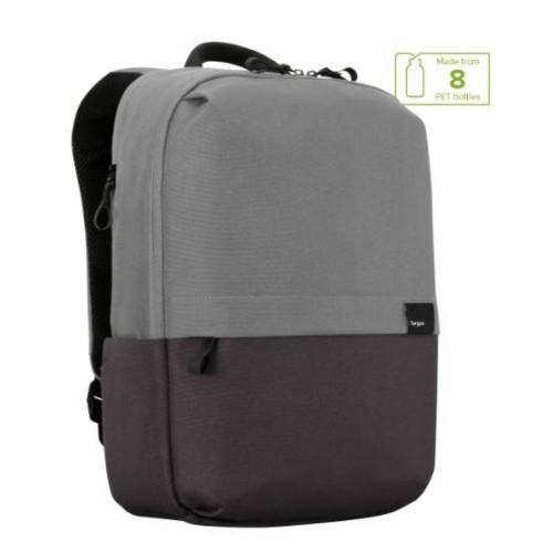 Plecak 16 cali Sagano EcoSmart Commuter czarno-zielony-7888398