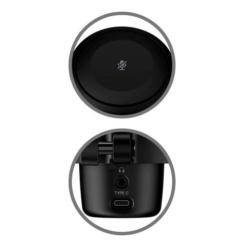 Mikrofon DuoCast Black RGB-7889531