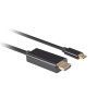 Kabel USB-C(M)->HDMI(M) 4K 60HZ 3M czarny -7892526