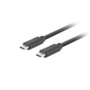 Kabel USB-C M/M 3.1 gen 2 0.5M 10GB/S PD100W czarny-7892527