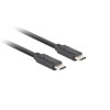 Kabel USB-C M/M 3.1 gen 2 1M 10GB/S PD100W czarny-7892532