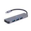 Adapter USB-C HDMI Hub 3xUSB 3.0 -7894219
