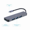 Adapter USB-C HDMI Hub 3xUSB 3.0 -7894221