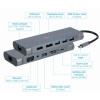 Hub USB-C HDMI DP VGA 4xUSB 3.1 USB-C PD audio card reader GbE-7894667