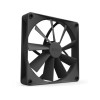 Wentylator F140Q 140mm cichy przepływ powietrza czarny-7895926
