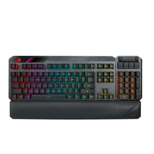 Klawiatura bezprzewodowa ROG Claymore II MA02 USB/RF/AuraSync/Black -7890293