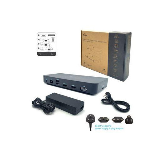 Stacja dokująca USB 3.0/USB-C/Thunderbolt 3x Display Docking Station + Power Delivery 100W -7890608