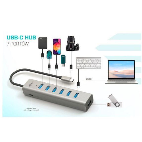 Hub USB-C Charging Metal HUB 7 Port -7890635