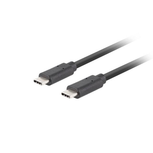 Kabel USB-C M/M 3.1 gen 2 0.5M 10GB/S PD100W czarny-7892527