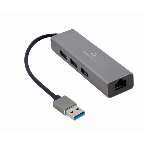 Adapter USB-AM to LAN GbE Hub 3xUSB 3.0 -7894216