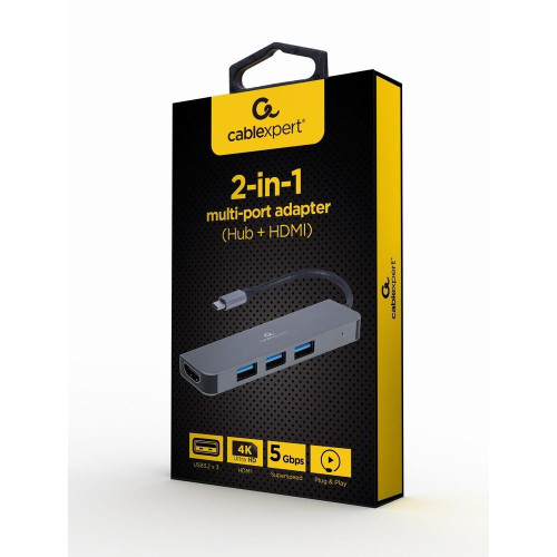 Adapter USB-C HDMI Hub 3xUSB 3.0 -7894220