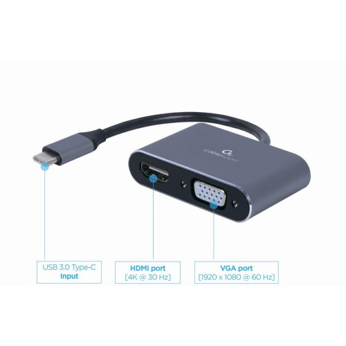 Adapter USB-C to HDMI VGA-7894725