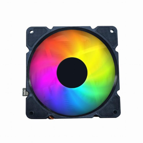 Chłodzenie CPU Huracan 12cm 100W 4-pin multicolor LED-7896416