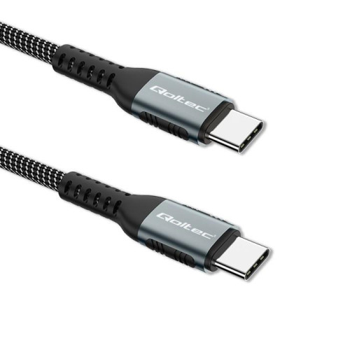 Kabel USB 2.0 typ C | USB 2.0 typ C 100W | QC 3.0 | PD | 1m | Czarny -7898190