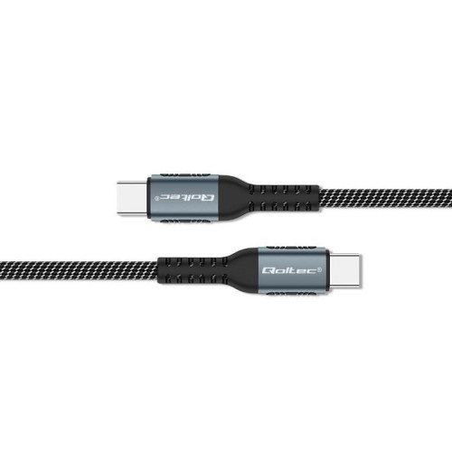 Kabel USB 2.0 typ C | USB 2.0 typ C 100W | QC 3.0 | PD | 1m | Czarny -7898195
