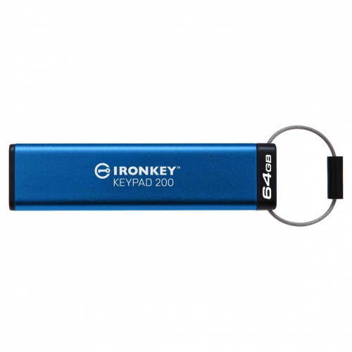 Pendrive 64GB IronKey Keypad 200 FIPS140-3 Lvl3 AES-256-7898469