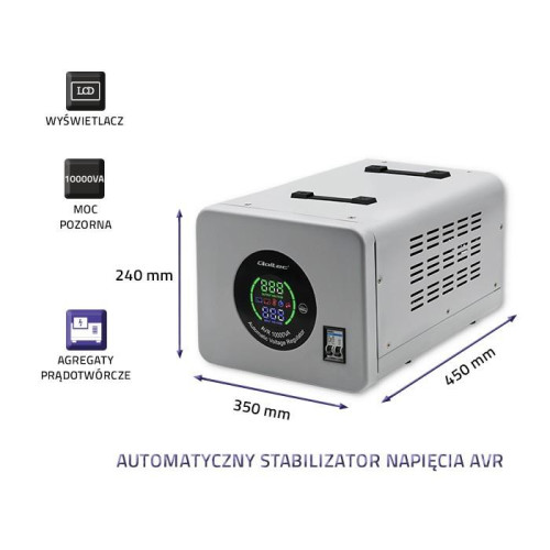 Automatyczny stabilizator napięcia AVR 10000VA -7898782