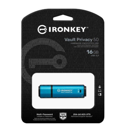 Pendrive IronKey Vault Privacy 16GB FIPS197 AES-256 -7898855