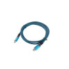 Kabel USB-C M/M USB4 1.2m 100W 8K 60HZ czarno-niebieski-7901623