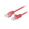 Patchcord kat.6 UTP 0.5M 10-pack fluke passed czerwony-7901973