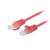 Patchcord kat.6 UTP 1M 10-pack fluke passed czerwony-7901975