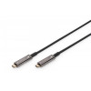 Kabel połączeniowy hybrydowy AOC USB 3.1 Typ C/USB Typ C 4K 60Hz 10m-7902365