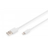 Kabel do transmisji danych/ładowania USB A/Lightning MFI 2m Biały-7903785